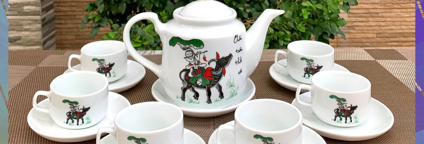 TÁCH TRÀ HỌA TIẾT
