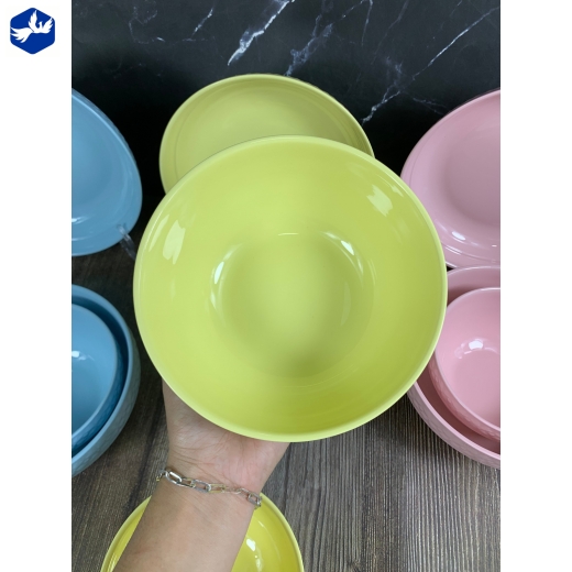 Bộ Bát Tô Ngấn Có Viền Họa Tiết Cao Cấp