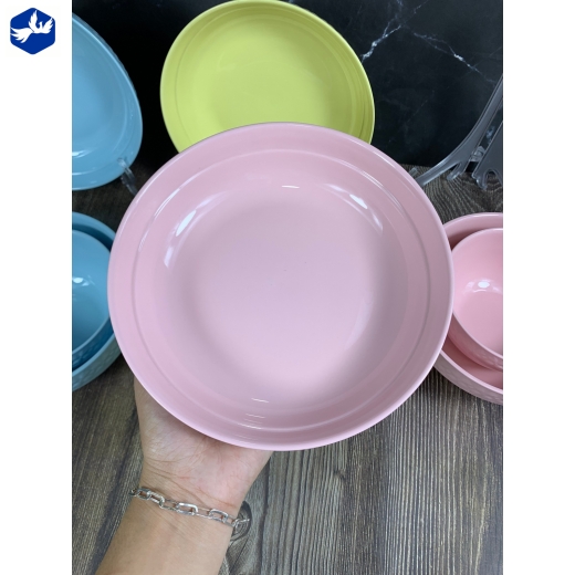 Bộ Bát Tô Ngấn Có Viền Họa Tiết Cao Cấp
