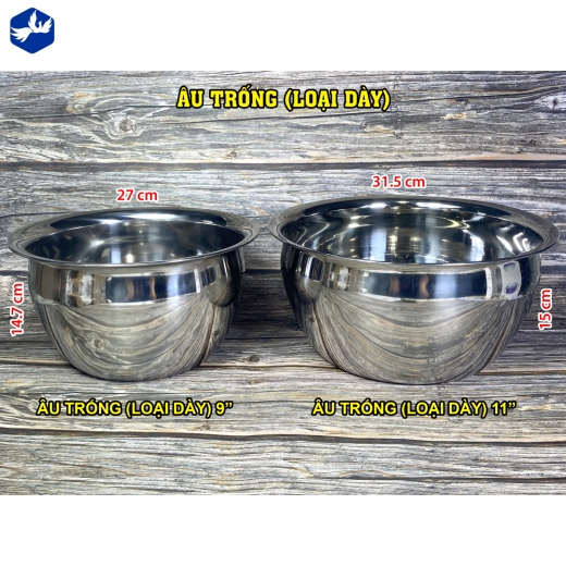 ÂU TRỐNG (LOẠI DÀY) 9" - HÀNG ĐẸP, DÀY BỀN BỈ, KIỂU DÁNG ĐỘC LẠ