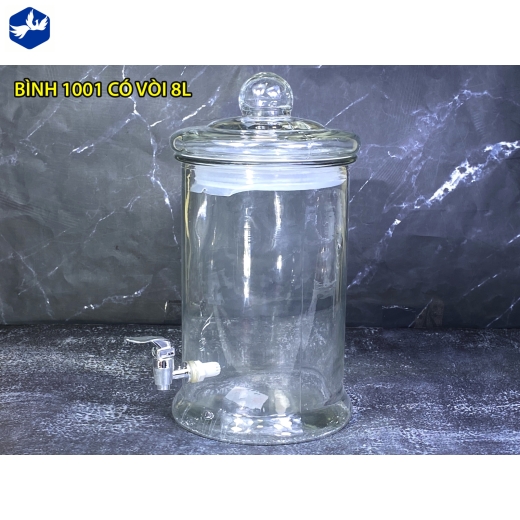 BÌNH 1001 CÓ VÒI - BÌNH THỦY TINH BỀN ĐẸP, CÓ VÒI TIỆN LỢI