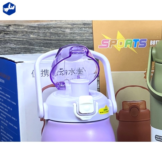 BÌNH NƯỚC QUAI XÁCH VACUUM 800 ML - SP NHIỀU MÀU SẮC, KIỂU DÁNG ĐỘC LẠ, ĐẸP