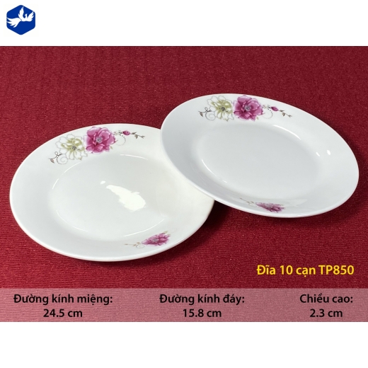 Đĩa Cạn 10 Mã TP 850