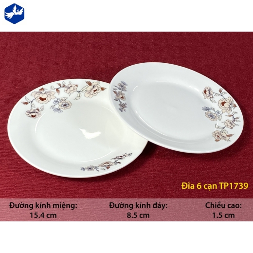 Đĩa Cạn 6 Mã TP 1739