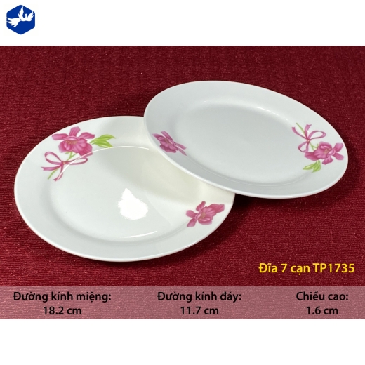 Đĩa Cạn 7 Mã TP 1735