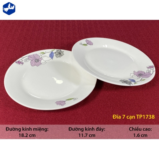 Đĩa Cạn 7 Mã TP 1838