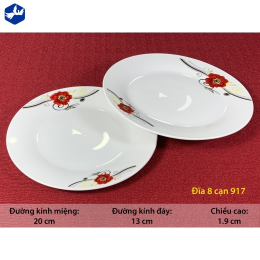 Đĩa Cạn 8 Mã 917