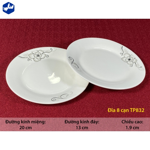 Đĩa Cạn 8 Mã TP 832