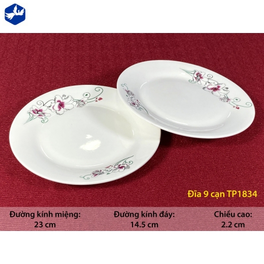 Đĩa Cạn 9 Mã TP 1834