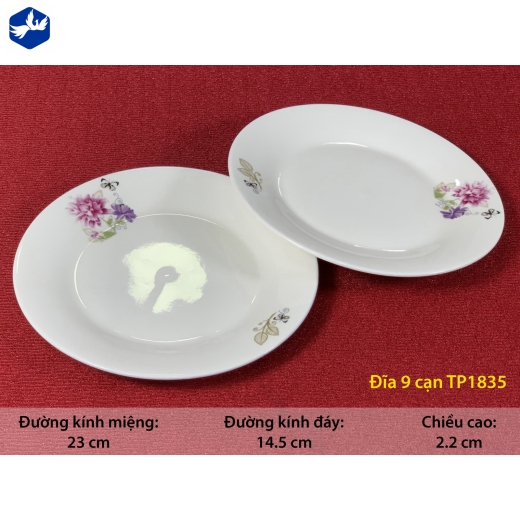Đĩa Cạn 9 Mã TP 1835
