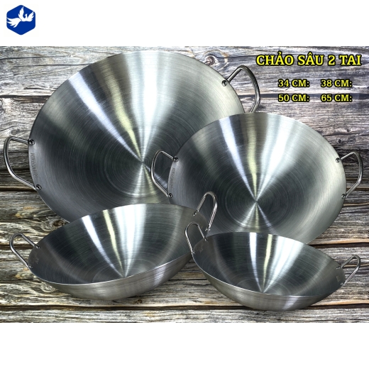 chảo sâu 2 tai 65 cm