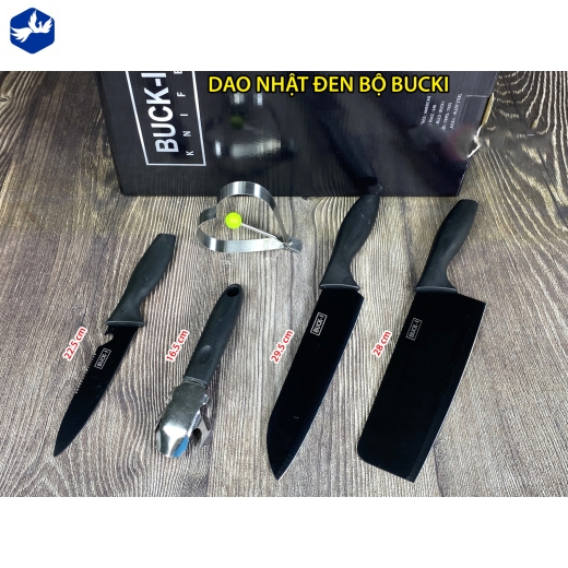 DAO NHẬT ĐEN BỘ BUCKI (5 món)