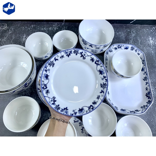 Đĩa 8 Cạn Sứ Châu Âu Mã 205
