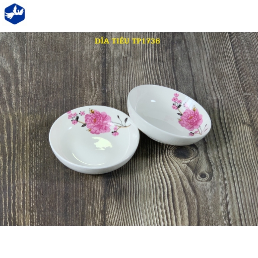 chén tương - hoa mẫu đơn hồng đẹp - TP1736