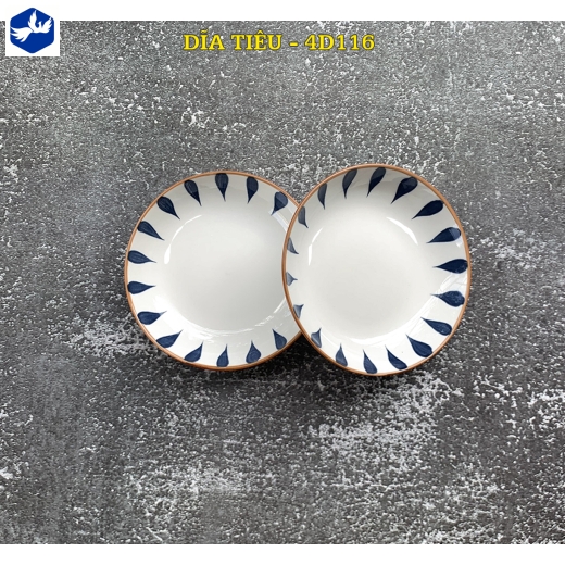 chén tương - họa tiết 4D giọt nước độc lạ - 4D116