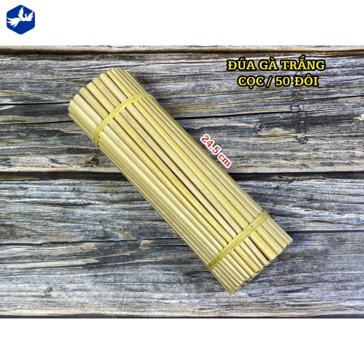 ĐŨA GÀ TRẮNG (bó/50 đôi)