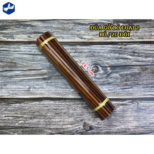 ĐŨA GỖ BÓ LOẠI 2 (bó/20 đôi)