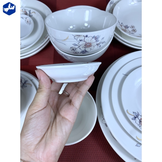 Đĩa Tiêu Sứ Minh Châu Hoa Cao Cấp Mã 07