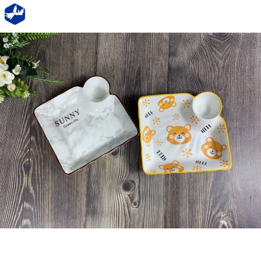 Đĩa Mới Kiểu Hàn Quốc Họa Tiết Xinh Xắn