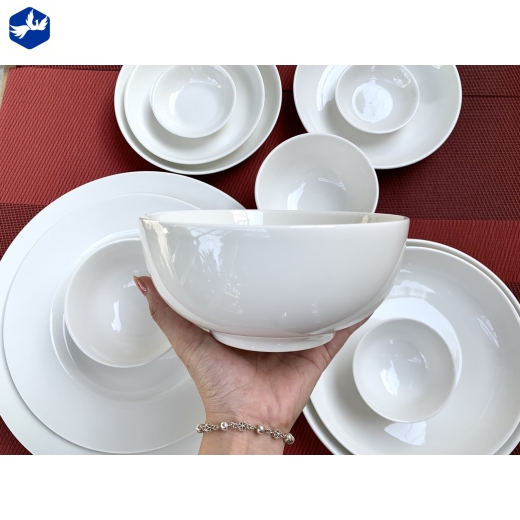 Bát Tô Minh Châu 8 Hàn Quốc Trắng
