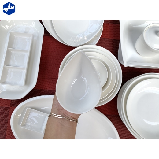 Bát Chấm Sứ Trắng TP Kiểu Nhà Hàng Cao Cấp
