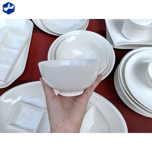 Bát Cơm Trắng Dày Sứ TP Cao Cấp