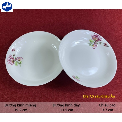 Đĩa 7.5 Sâu Châu Âu Mã 868 Cao Cấp