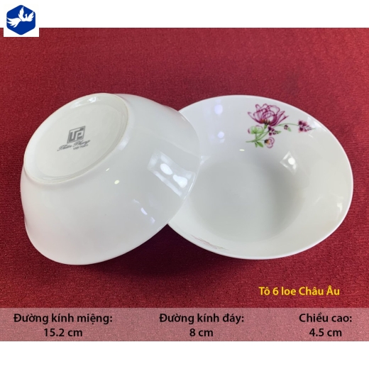 Tô 6 Loe Châu Âu Mã 868 Cao Cấp
