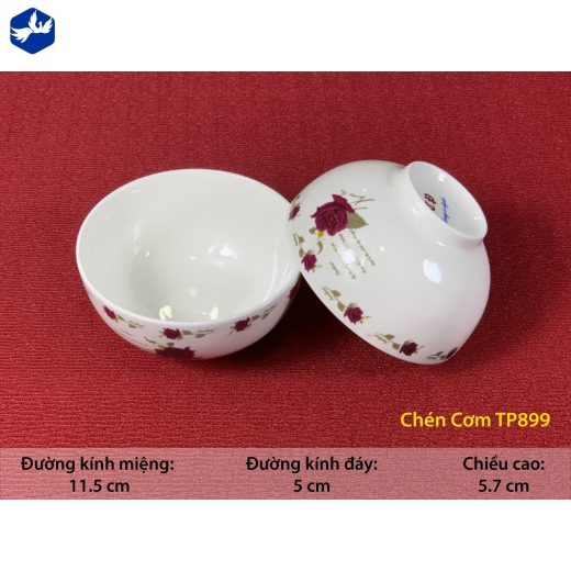Chén cơm - ho hồng nhung đẹp - TP899