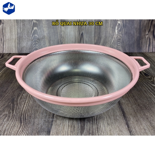 RỖ QUAI NHỰA 30 CM - SP CÓ VIỀN VÀ TAI BẰNG NHỰA ĐẸP, TIỆN LỢI