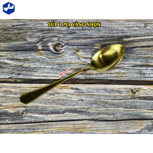 SUP 1 MẠ VÀNG NHỌN - KIỂU DÁNG ĐẸP, MẠ VÀNG SANG TRỌNG