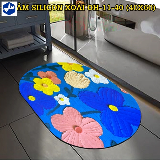 THẢM SILICON XOÀI OH-11-40 (40X60)