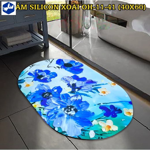 THẢM SILICON XOÀI OH-11-41 (40X60)