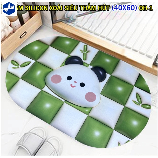 THẢM SILICON XOÀI SIÊU THẤM HÚT (40x60) OH-1
