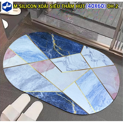 THẢM SILICON XOÀI SIÊU THẤM HÚT (40x60) OH-2