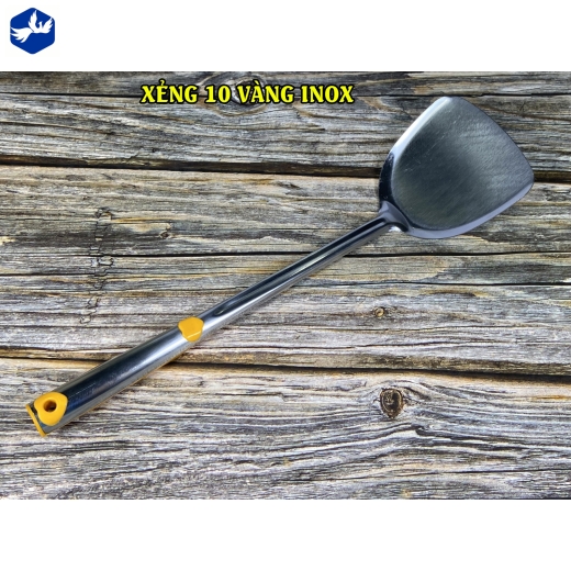 XẺNG 10 VÀNG INOX