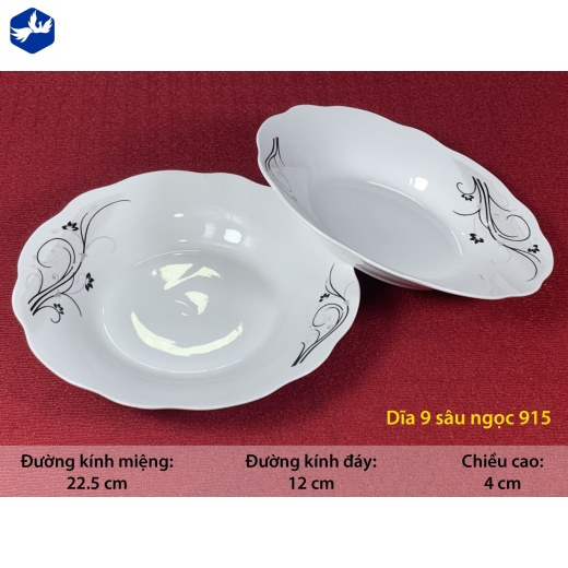 Đĩa 9 Sâu Ngọc Mã 915