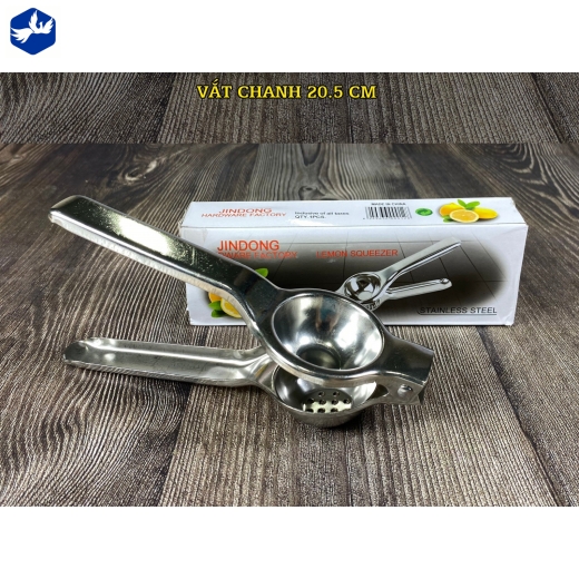 Dụng Cụ Vắt Chanh Bằng Inox Cao Cấp - Không Gỉ - Nhỏ Gọn - Tiện Dụng (Màu Bạc) 